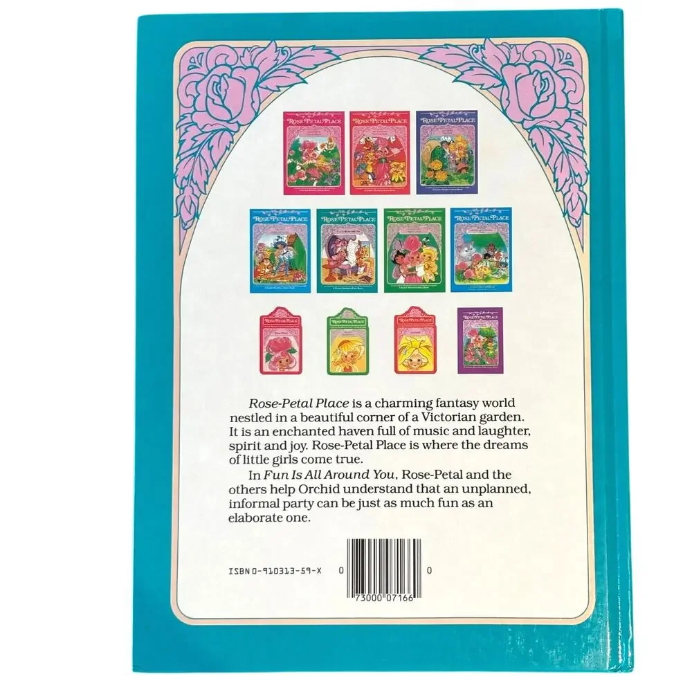 VTG 1984 1st Ed., Rose Petal Place, Fun is All Around You Book, A. Wharmby, HC